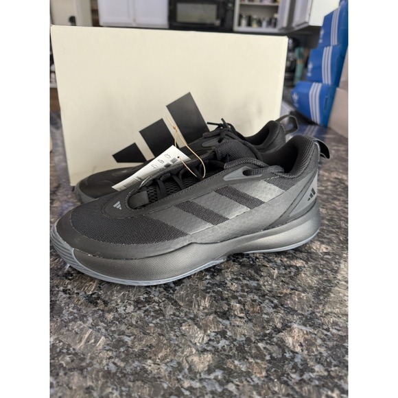 Adidas Subzone Basketball Shoes Mens Sz 7 Ladies 8 Black Indoor Court Ih3423 NWB